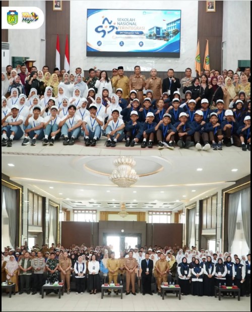 Bupati Tebo Buka MPLS Jenjang SMP dan SMA UPT Sekolah Nasional Terintegrasi