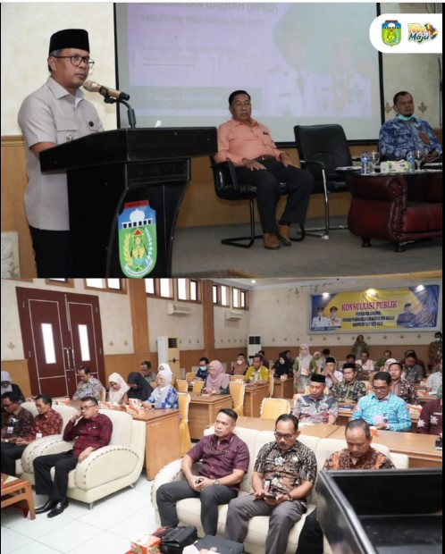 Wabup Tebo Buka Konsultasi Publik Rencana Penanggulangan Kemiskinan Daerah