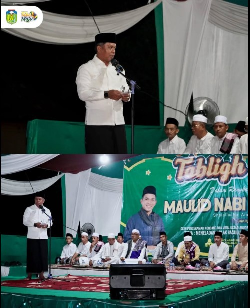 Wabup Tebo Hadiri Tabligh Akbar Maulid Nabi Muhammad SAW 1448 H