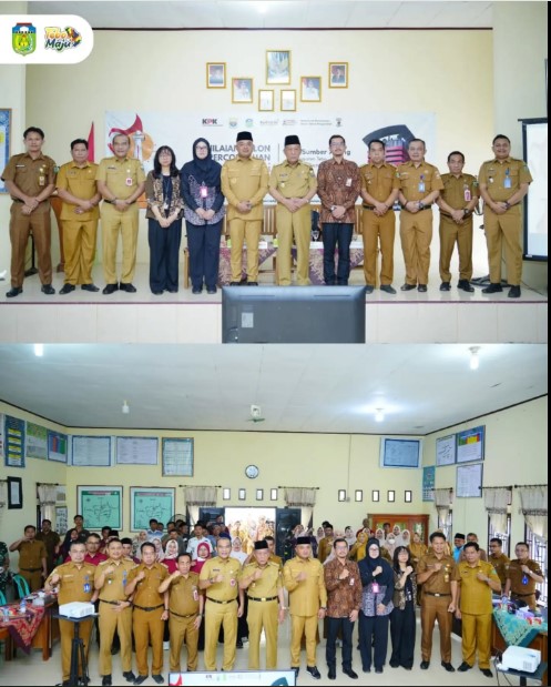 Bupati Tebo Hadiri Penilaian Calon Percontohan Desa Antikorupsi Provinsi Jambi 2026