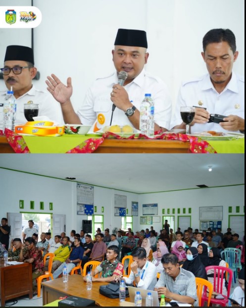 Pemkab Tebo Sosialisasikan Program Sekolah Nasional Terintegrasi di Desa Tegal Arum