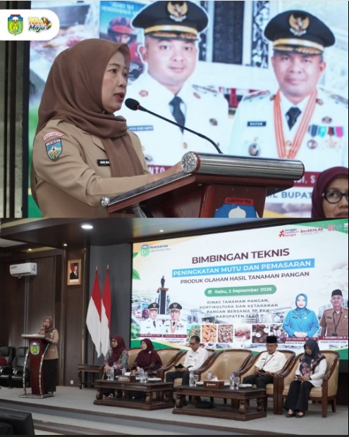 Pemkab Tebo Dorong Peningkatan Mutu dan Pemasaran Produk Olahan Pangan