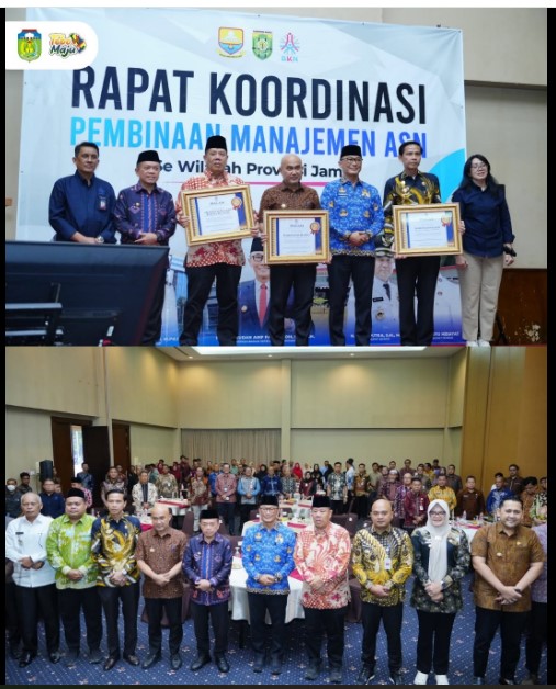 Bupati Tebo Hadiri Rakor Pembinaan Manajemen ASN