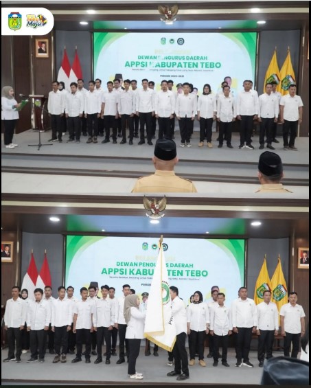 Bupati Tebo Hadiri Pelantikan DPD APPSI Kabupaten Tebo