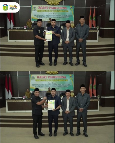 Wabup Tebo Hadiri Rapurna DPRD Penyampaian Nota Pengantar Ranperda APBD 2027