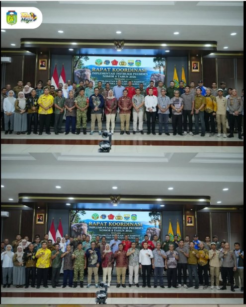 Rakor Implementasi Inpres dan Upaya Penyelamatan Gajah Sumatera