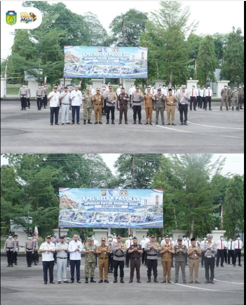 Wakil Bupati Tebo Hadiri Apel Gelar Pasukan Operasi Patuh 2026
