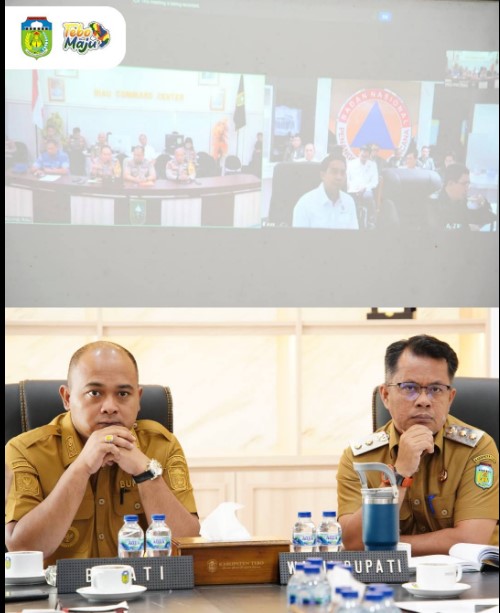 RAPAT VIRTUAL MONITORING PENANGANAN KARHUTLA 2025